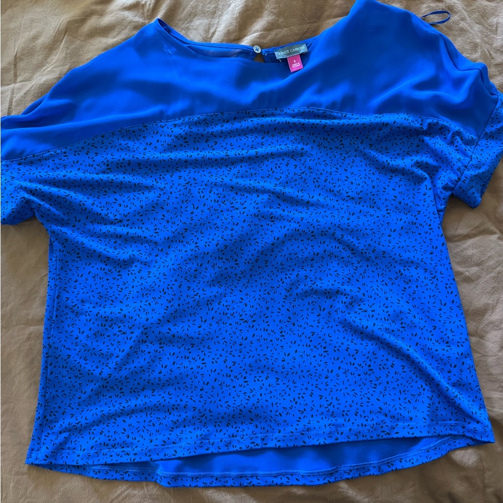 Vince Camuto Royal Blue Women's Blouse